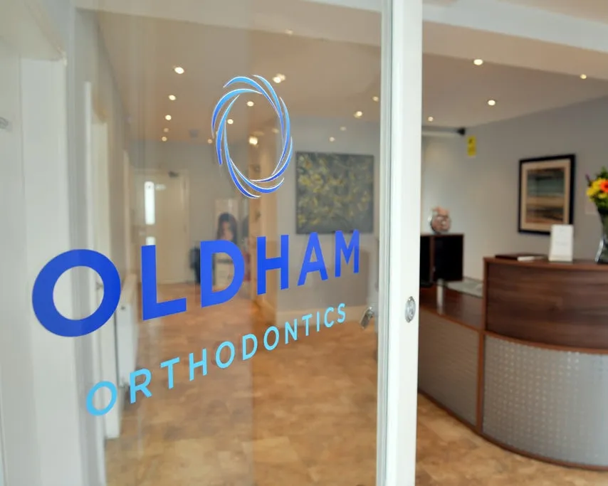 The welcoming reception of the Oldham Orthodontics practice